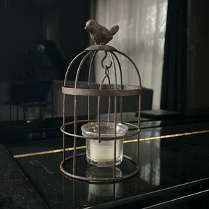 Bird cage tea light